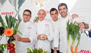 Menús de Toño Perez en Business Plus de Iberia