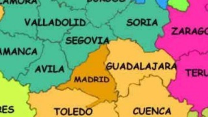 mapa provincias de españa