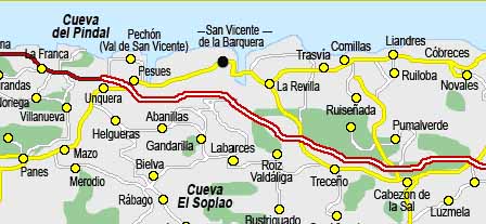 mapa san vicente de la barquera