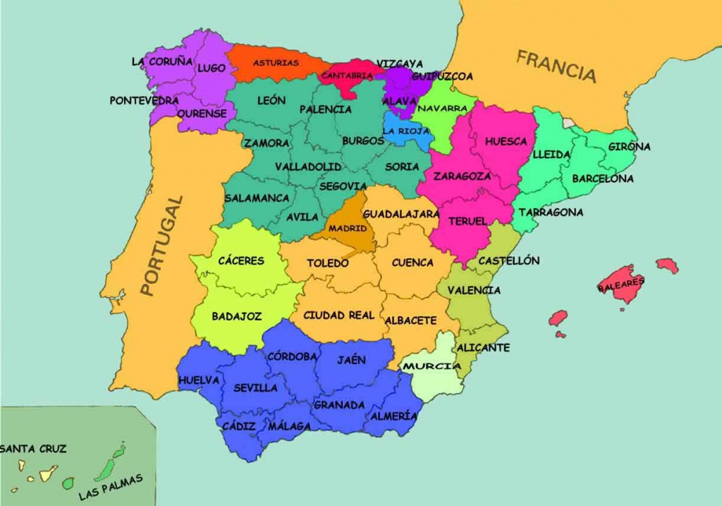 provincias de españa