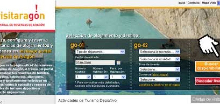 La Central de Reservas de Aragón renueva su portal en internet
