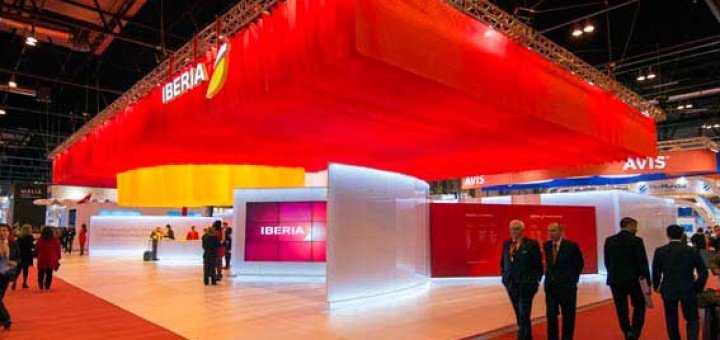 Iberia elegido como el mejor stand de FITUR